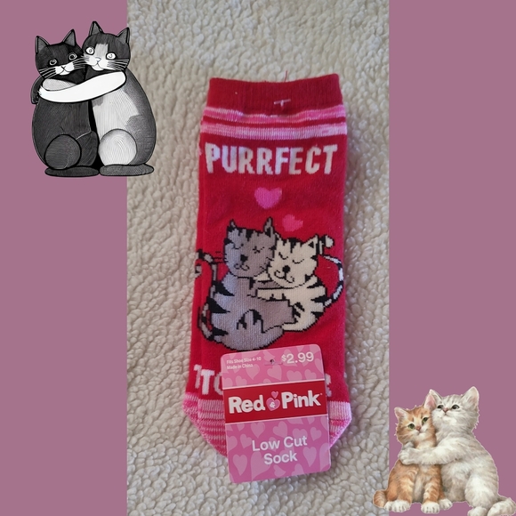 🦋 Cat Socks - Picture 1 of 4